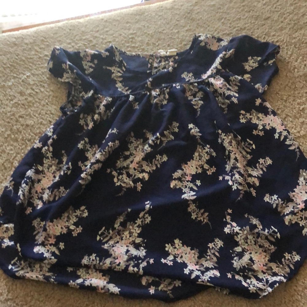 Sheer polyester blouse